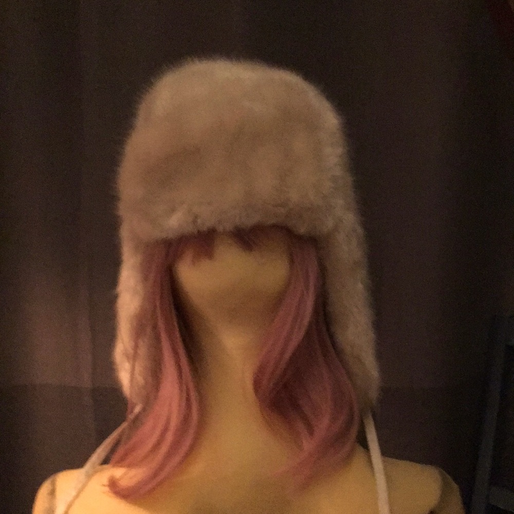 Faux fur winter hat